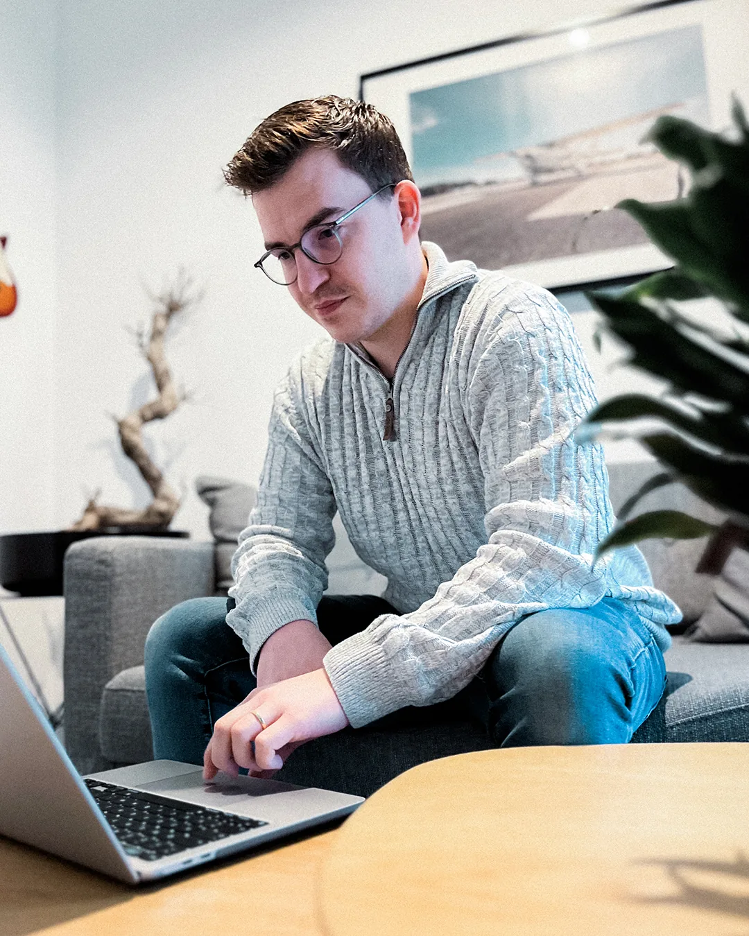 Das Indigokind-Team bei der Arbeit